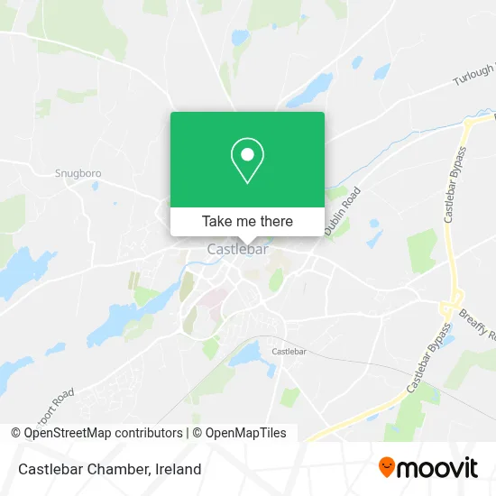 Castlebar Chamber map