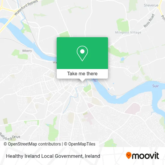 Healthy Ireland Local Government map