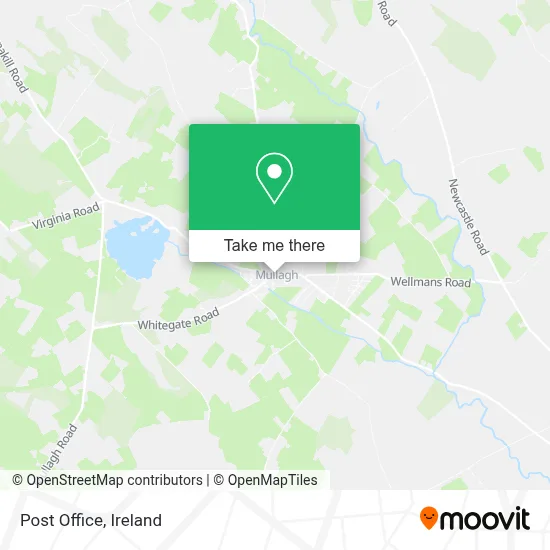 Post Office map
