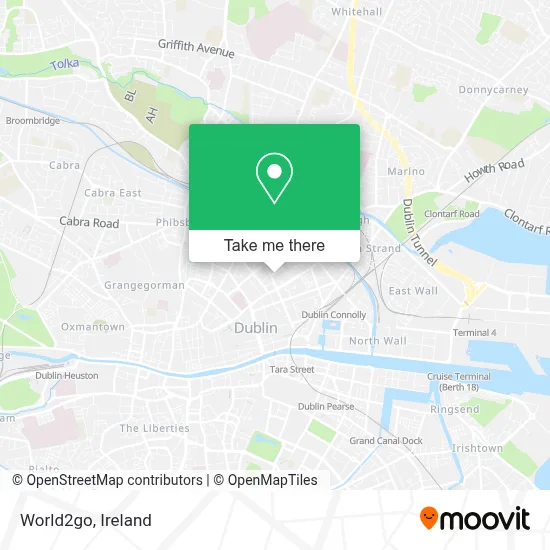 World2go map
