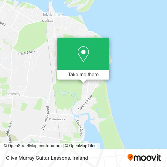 Clive Murray Guitar Lessons map