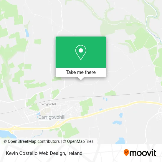 Kevin Costello Web Design map