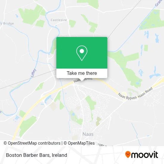 Boston Barber Bars map
