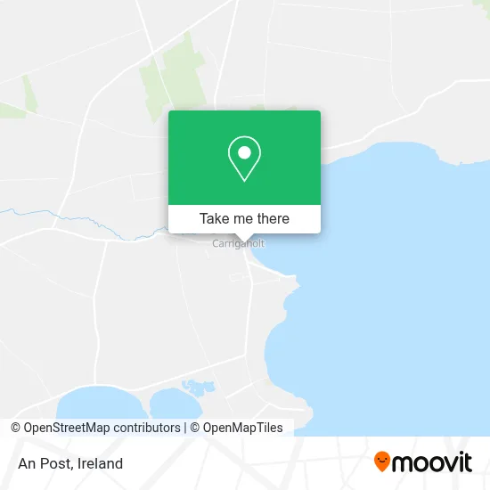 An Post map