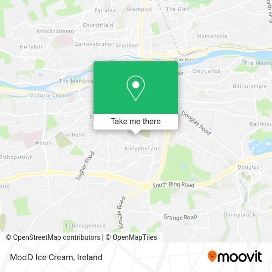 Moo'D Ice Cream map