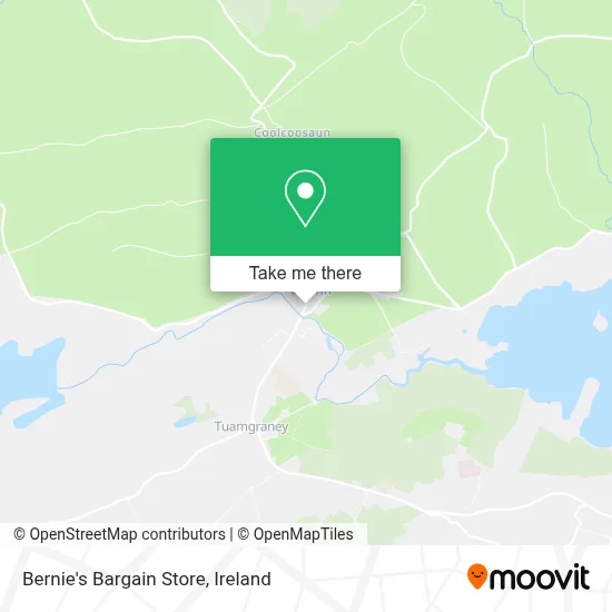 Bernie's Bargain Store map