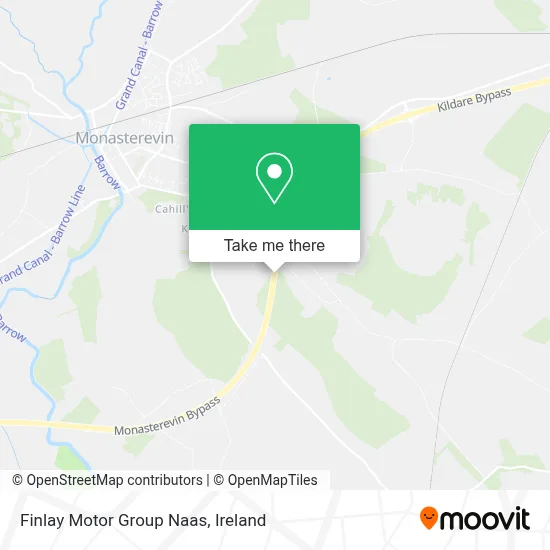 Finlay Motor Group Naas map