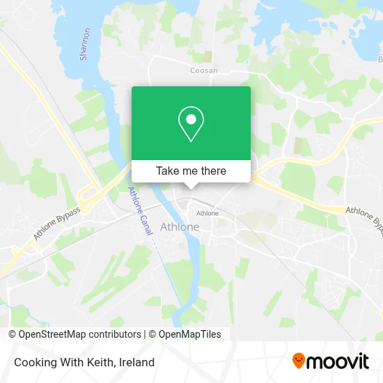 Cooking With Keith map