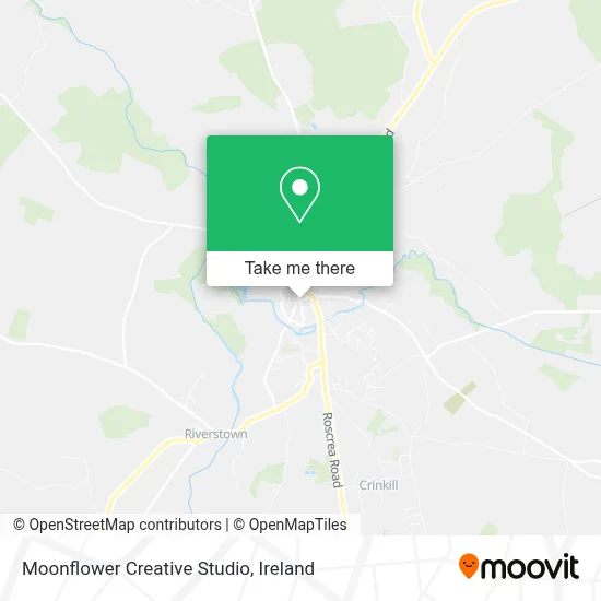 Moonflower Creative Studio map
