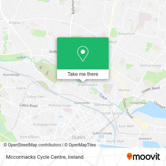 Mccormacks Cycle Centre map