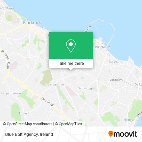 Blue Bolt Agency map