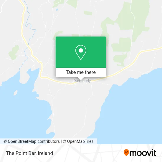 The Point Bar map