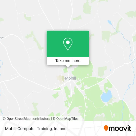 Mohill Computer Training map