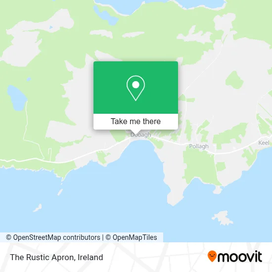 The Rustic Apron map