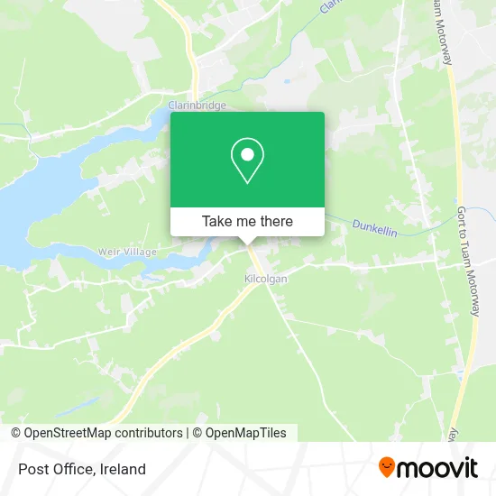 Post Office map