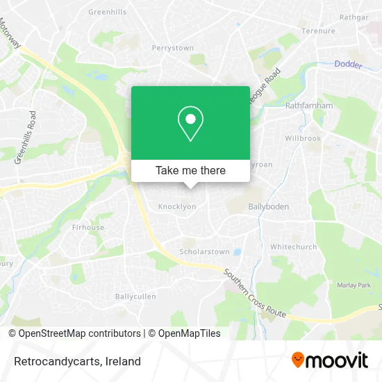 Retrocandycarts map