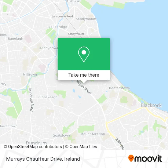Murrays Chauffeur Drive map