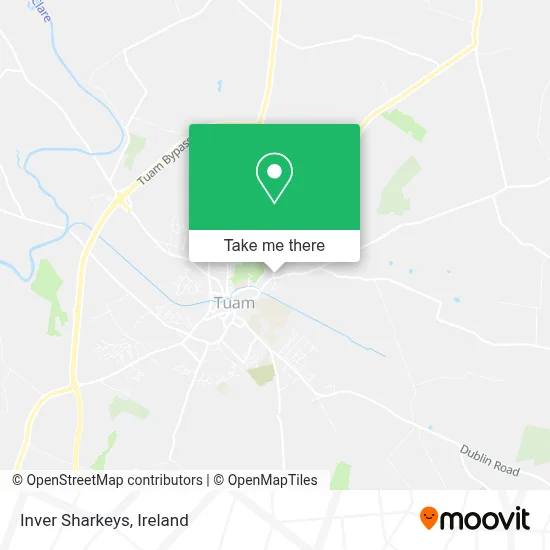 Inver Sharkeys map