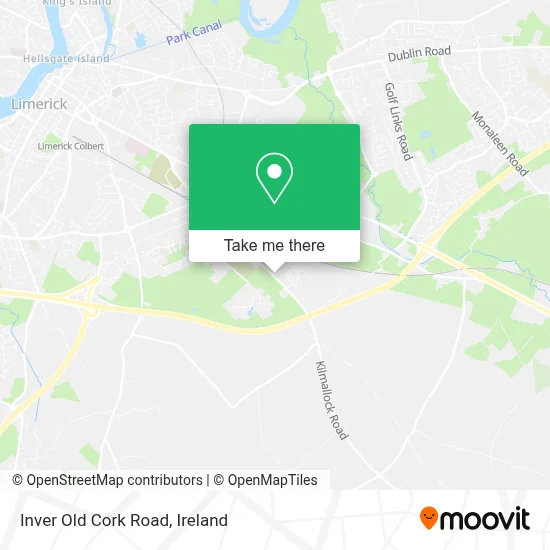 Inver Old Cork Road map