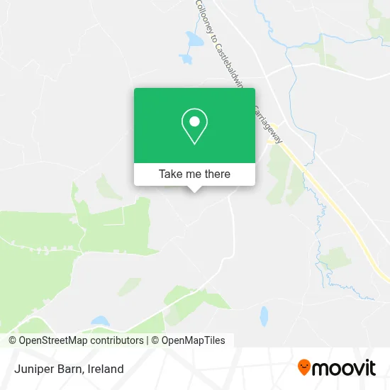 Juniper Barn map