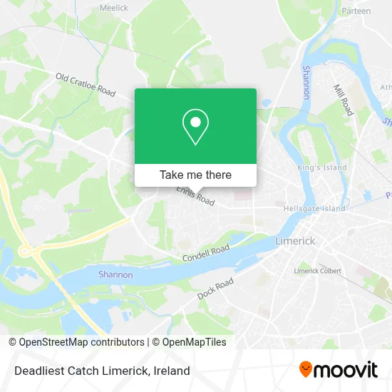 Deadliest Catch Limerick map