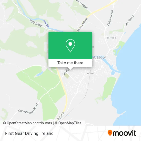First Gear Driving map