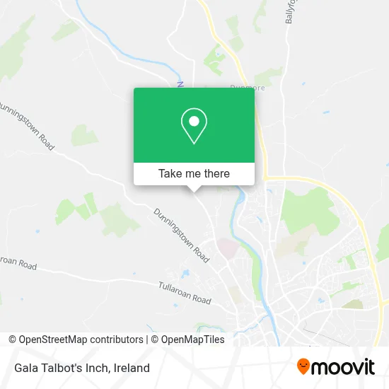 Gala Talbot's Inch map