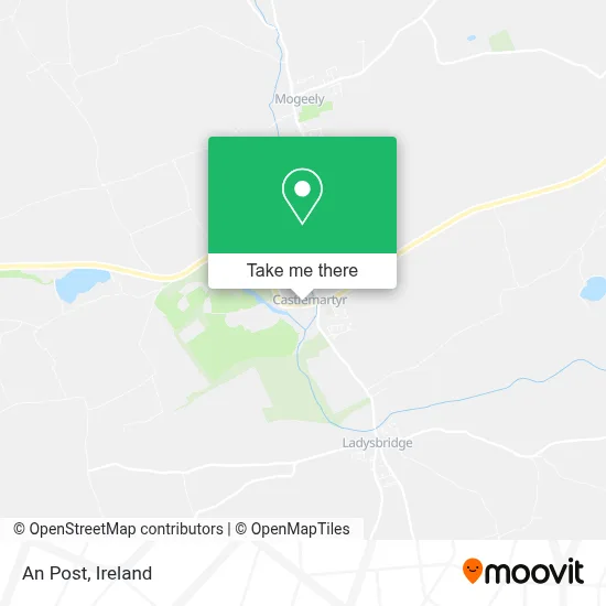 An Post map