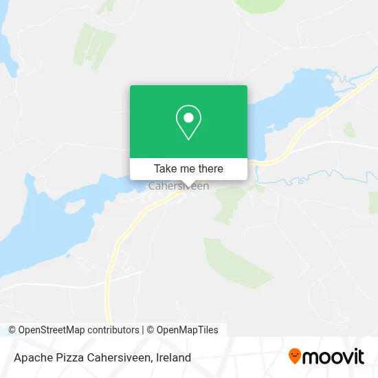 Apache Pizza Cahersiveen map