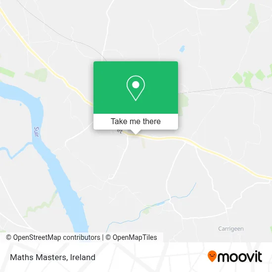 Maths Masters map