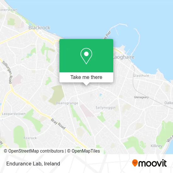 Endurance Lab map