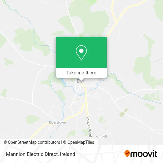 Mannion Electric Direct map
