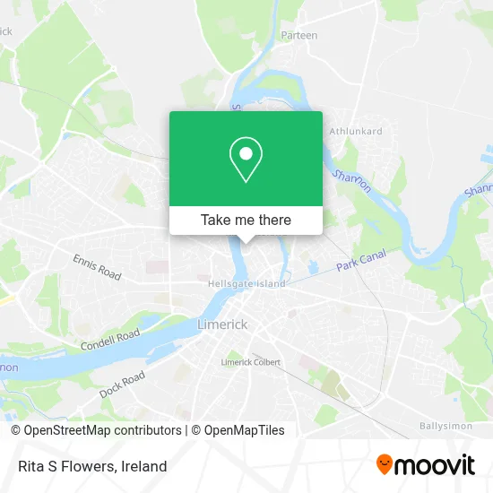 Rita S Flowers map