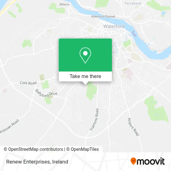 Renew Enterprises map