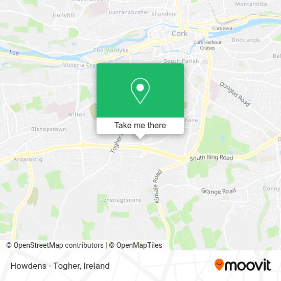 Howdens - Togher map