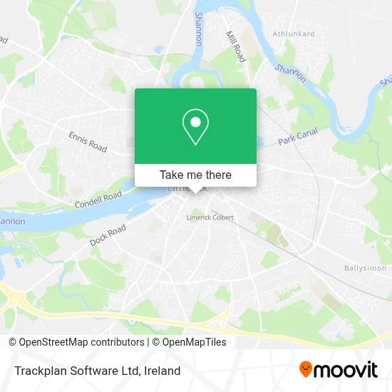 Trackplan Software Ltd map