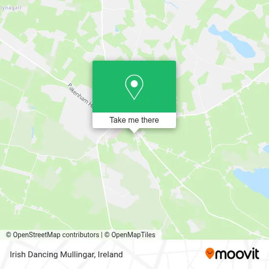 Irish Dancing Mullingar map