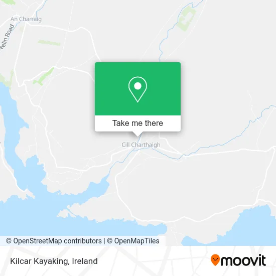 Kilcar Kayaking map