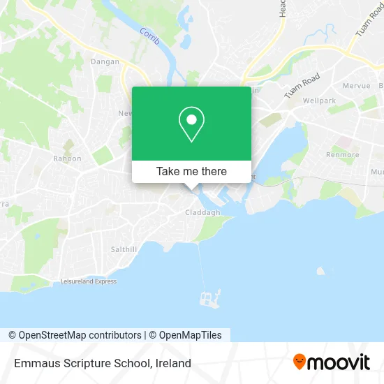 Emmaus Scripture School map