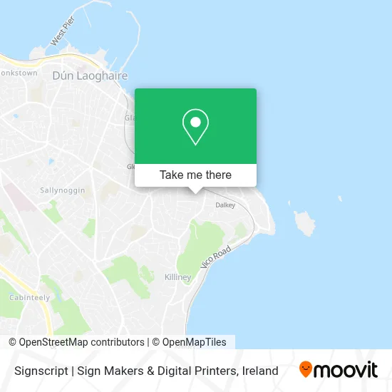 Signscript | Sign Makers & Digital Printers map
