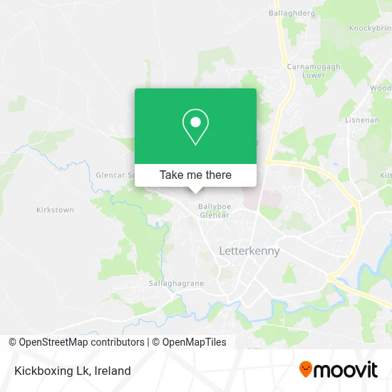 Kickboxing Lk map