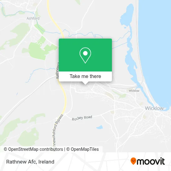 Rathnew Afc map