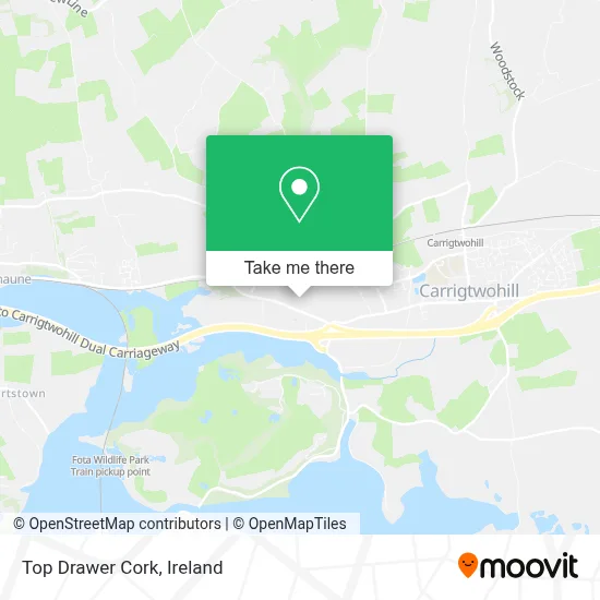 Top Drawer Cork map