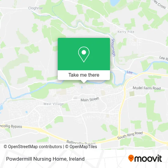 Powdermill Nursing Home map