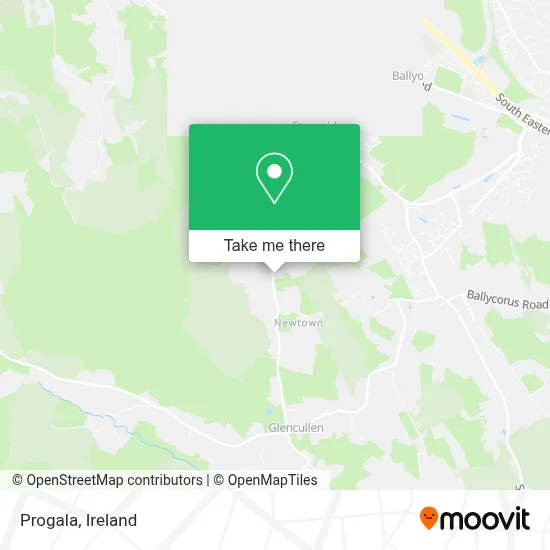 Progala map