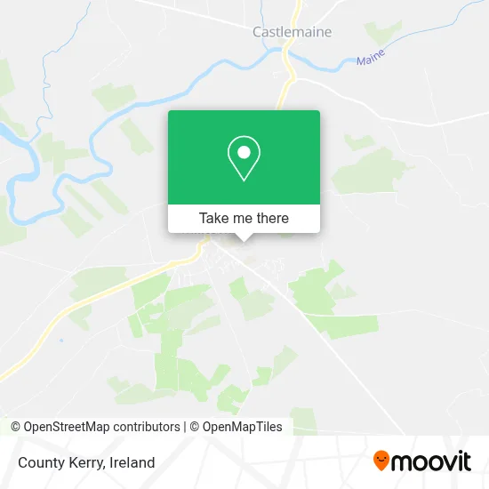County Kerry map