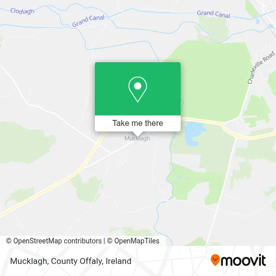 Mucklagh, County Offaly map
