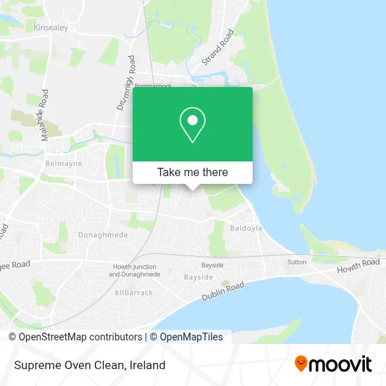 Supreme Oven Clean map