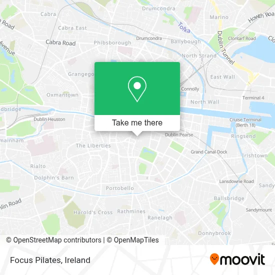 Focus Pilates map