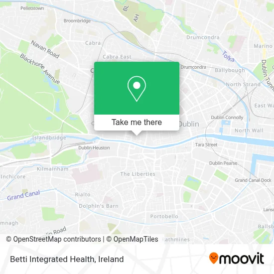 Betti Integrated Health map